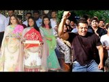 Salman Khan's Family GANPATI GRAND Welcome At Sisters Arpita Sharma Khan's House In Bandra