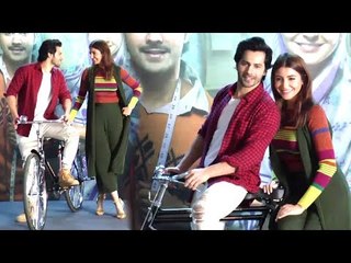 Varun Dhawan & Anushka Sharma RECREATED The CYCLE Poster Of Sui Dhaaga Movie