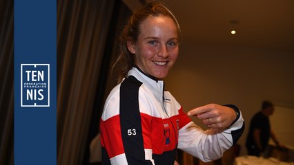 Fed Cup #BELFRA, la minute bleue n°1 : Fiona Ferro en bleu-blanc-rouge !