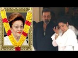 Sanjay Dutt BREAKS DOWN With Wife Manyata Dutt At Krishna Raj kapoor's LAST RITES