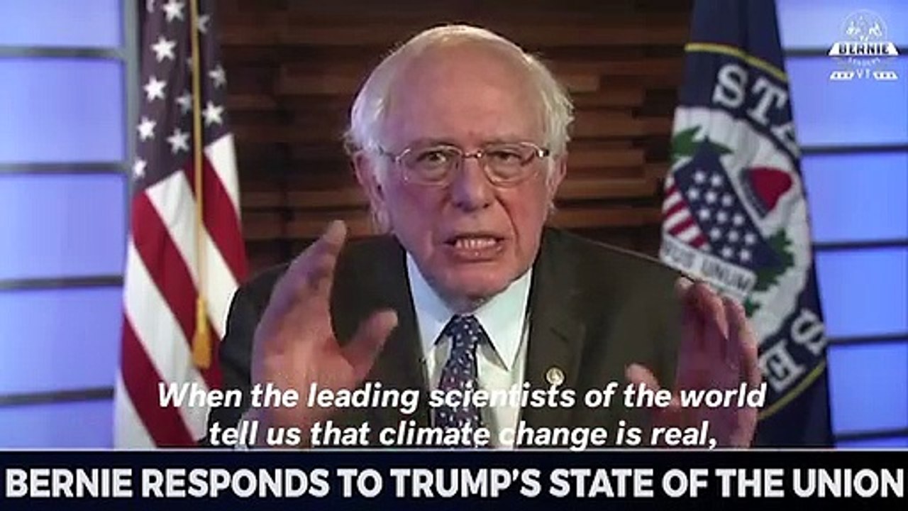 Sen. Bernie Sanders Blasts Trump For Not Mentioning Climate Change Once In SOTU Address