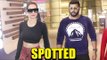 Malaika Arora with BF Arjun Kapoor SPOTTED at Mumbai Airport returning from Vaccation