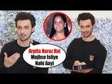 Salman Khan's Behnoi Aayush Sharma Bday Cake Cutting Not ATTEND by wife Arpita Khan