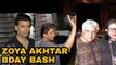 Karan Johar, SRK, Javed Akhtar & Shabana Azmi at Zoya Akhtar Bday Party