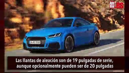 VÍDEO: Así es el nuevo Audi TT RS coupé 2019