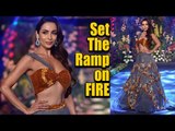 HOT Malaika Arora Set The Ramp on FIRE with her Desi Bridal Look at Wedding Junction Show