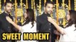 9 Months Pregnant Neha Dhupia Shares SWEET MOMENT with Hubby Angad Bedi at Ekta Kapoor Diwali Party