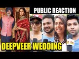 DeepVeer Wedding PUBLIC REACTION | Deepika Padukone & Ranveer Singh Marriage Ceremony in Italy