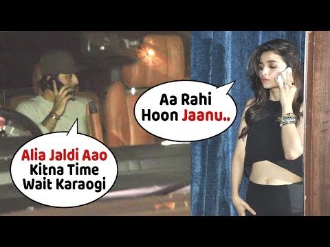 Ranbir Kapoor's DATE NIGHT With Alia Bhatt | Waited Outside Alia Bhatt's House to Take her for Date