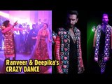 Deepika Padukone & Ranveer Singh's CRAZY DANCE at their Sindhi Reception