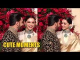 Deepika Padukone Shares CUTE MOMENTS with Hubby Ranveer Singh at their Wedding Reception