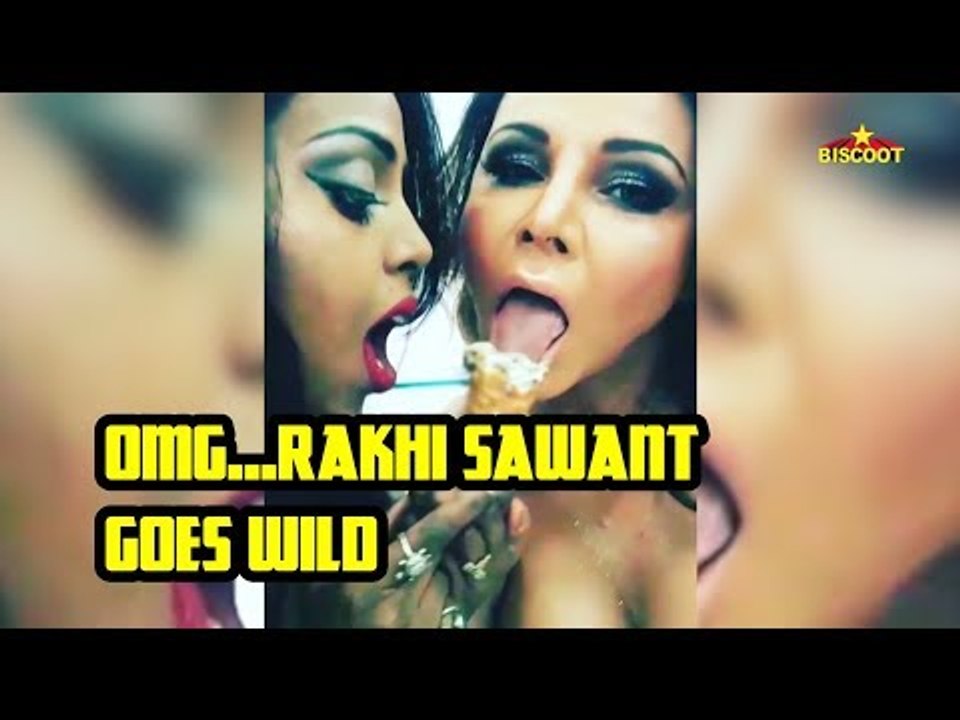 OMG RAKHI SAWANT GOES WILD OVER A ICE CREAM WITH HER FRIEND ...