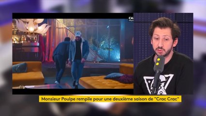 Monsieur Poulpe, l'homme qui a "l'air mou" refait "Crac Crac" sur Canal+
