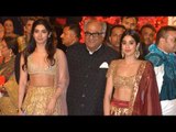 LIVE: Jhanvi Kapoor & Khushi Kapoor With Father Boney Kapoor At Isha Ambani & Anand Piramal Wedding