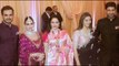 Dream Girl Hema Malini Looks GORGEOUS in Silk Saree at Isha Amabani & Anand Piramal Reception