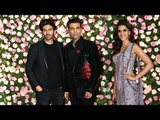 Kriti Sanon With Kartik Aaryan And Karan Johar At Kapil Sharma and Ginni Wedding Reception