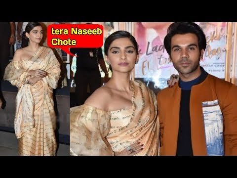 Team Ek Ladki Ko Dekha Toh Aisa Laga promote their film in style|Sonam, Rajkummar Rao, Anil Kapoor