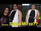 OMG Sania Mirza Shocking Transformation .FARAH KHAN & SANIA MIRZA Party Night out.