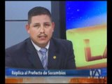 Asambleísta Guido Vargas responde acusaciones del Prefecto de Sucumbíos