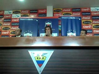 Declaraciones de Insúa en su presentación como Técnico