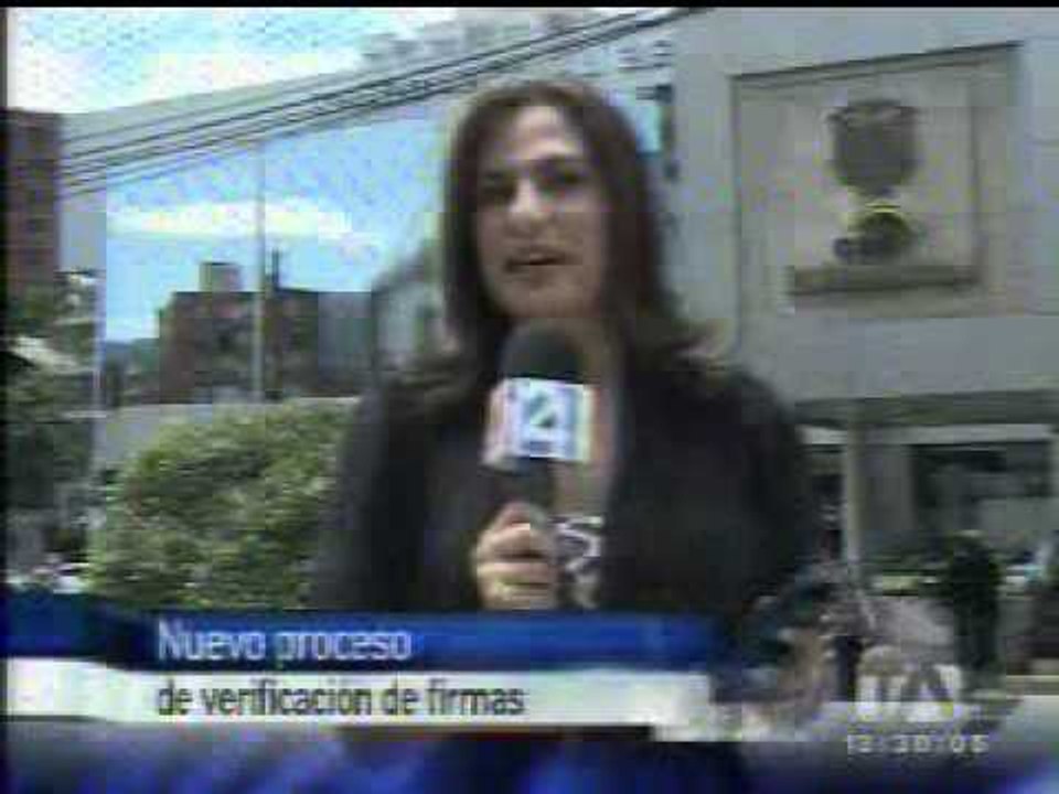 Se empezó a desmontar el sistema que instaló el CNE para la verificación de firmas