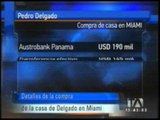 Detalles de la casa de Pedro Delgado en Miami