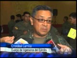 EE.UU dona equipo a ejército de Ecuador para desminar frontera con Perú