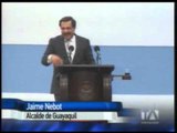 Discurso Jaime Nebot. Fiestas de Guayaquil