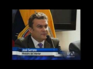 José Serrano anunció hallazgo de droga en busto de Eloy Alfaro