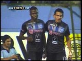 Segundo gol de Emelec frente al Manta FC (Novena fecha)