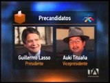 Casi listos los binomios para las elecciones de 2013