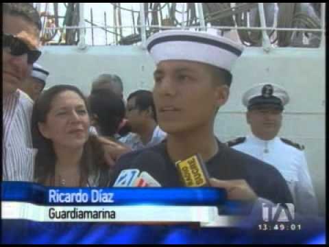 El Buque Escuela Guayas llegó a Guayaquil