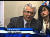 Baltasar Garzón entregó informe sobre reforma judicial en Ecuador