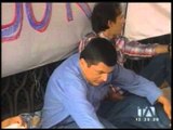 Demandantes de Jorge Glas Viejó en huelga de hambre