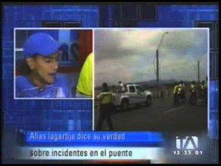 'Lagartija' cuenta su versión de la historia