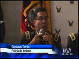 Policía desarticuló bandas que robaban a personas en Ambato