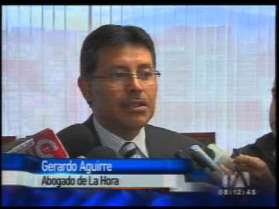 Se realizó audiencia por el caso La Hora