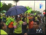 Correa continúa su campaña y visita por segunda vez Guayaquil