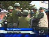Militares intensifican operativos de control de armas