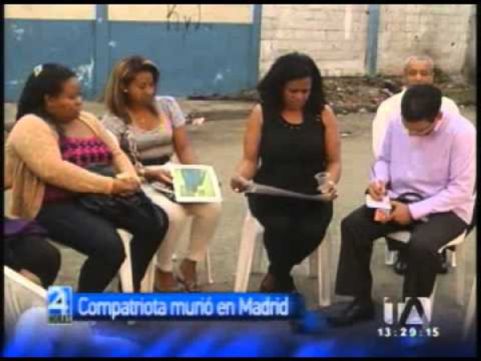 Emigrante ecuatoriano murió arrollado por un tren en Madrid