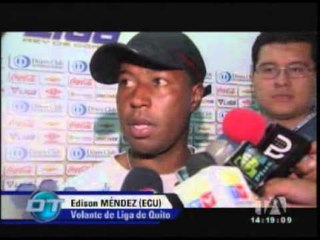 Édison Méndez volverá a las canchas jugando con la reserva de Liga