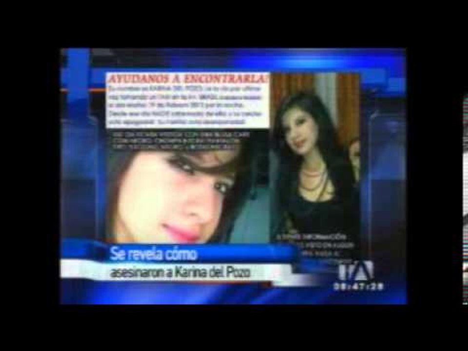 Se revela cómo asesinaron a Karina del Pozo