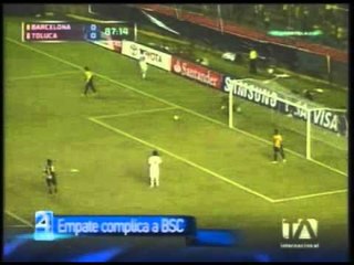 Barcelona empató de local y complica su clasificación