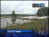 Desborde de ríos en Manabí provoca emergencia entre pobladores