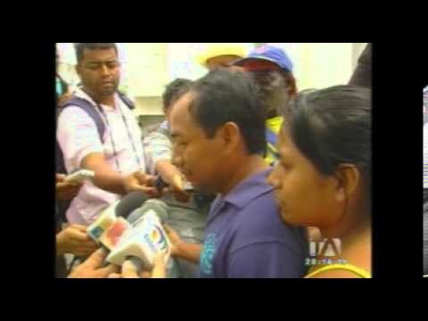 Testigo de la explosión en base naval de Esmeraldas narra la dramática muerte de su hijo