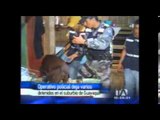 Operativo policial deja varios detenidos en suburbio de Guayaquil