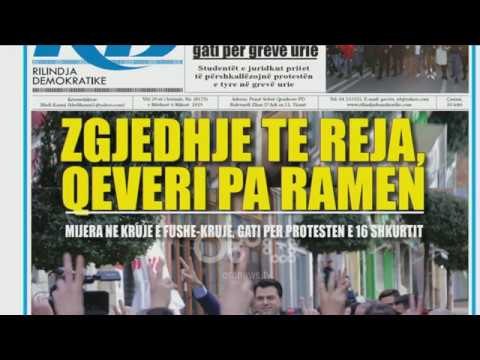 Ora juaj - Shtypi i ditës: Zgjedhje të reja, qeveri pa Ramën