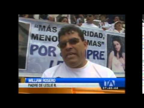 Marcha contra el feminicidio se realizó en Quito