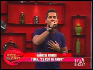 Es por tu amor interpreta Gabriel Paresi