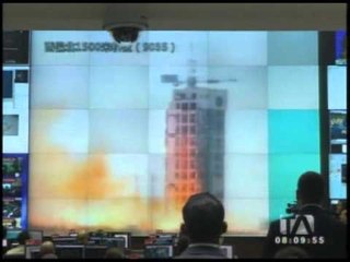 Primer satélite ecuatoriano en órbita, así se vivió el lanzamiento
